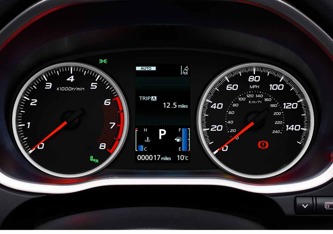 Eclipse Cross driver information display