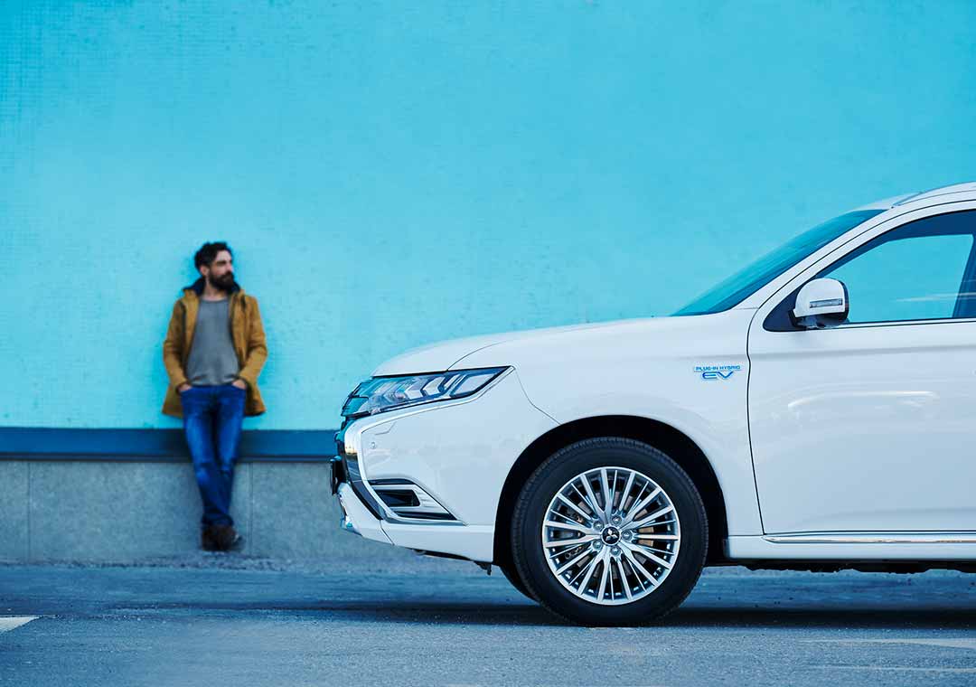 Outlander PHEV and driver